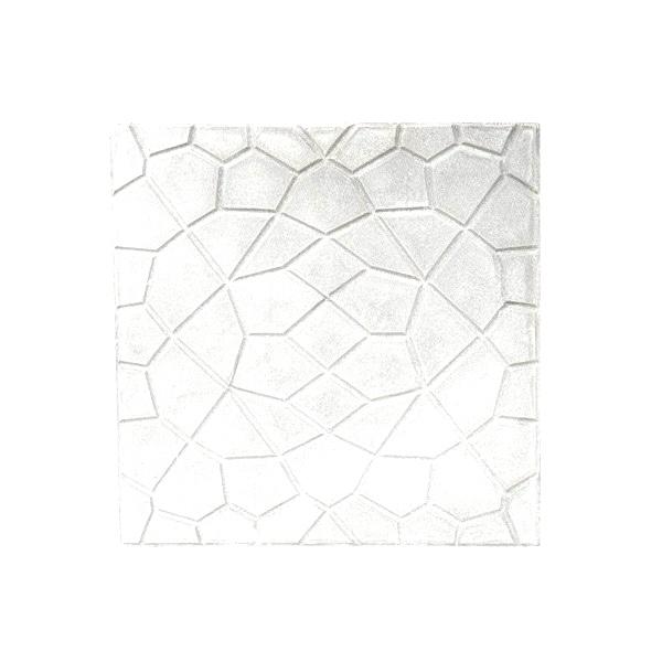بلاط أرضيات أسمنتي تصميم صدف 40×40×4 سم أبيض | Al Wasd Industrial