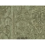 Classic Wall Covering, green Color, Length 10m, Width 1.06m, Model Z21829  