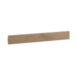 Wooden wall skirting, beige color, size 240x4.5x0.6 cm, model 483347