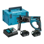 Cordless   Rotary Hammer Drill 18 Volt Capacity/Steel 20 mm Makita DHR202RTJ   