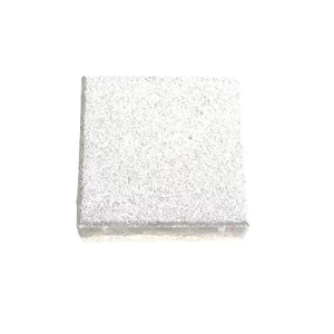 Interlock Paver Tiles 100x100x80 mm, 1.80 kg, White Color | Opal United Factory For Concrete Products
