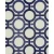 British wallpaper geometric design size 10m x 0.53m beige and blue, model 32353