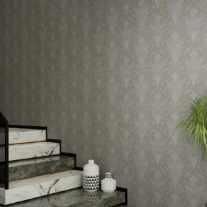 Patterned Design Wallpaper 10 mx50 cm, Light Gray Color | GCt-2044