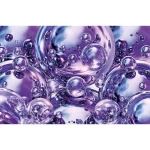 Decorative wall mural modern design, Size 175 cm × 115 cm, purple color