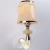 إضاءة جداريّة لون عسلي، ارتفاع 29 سم، عرض 12 سم