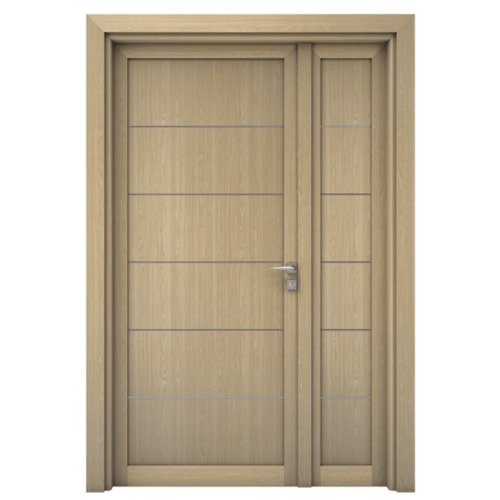 Double Wooden Door 160×235 cm Beige Color, Model MO1 | 