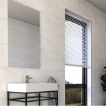 Rectangular Wall Ceramics, Light Grey Color, Glossy Surface, Size 30x60 cm, Thickness 9 mm | Saudi Ceramics