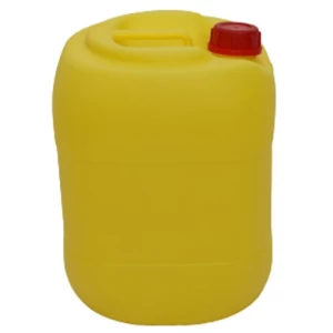 Yellow HDPE Plastic Jerry Can 25L Capacity 428.5mm Height | saudi factory for drums co. (srco)