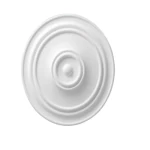 Decorative Ceiling Base, Foam, Diameter 550mm, White Color