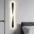 Modern Black Wall Sconces, 40 cm Height, 4 cm Width