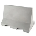 حواجز خرسانية مقاس 100*100*50 سم بدون تسليح بدون لون بدون هوك مع فتحتين فورك ليفت للرفع وفتحات تصريف