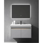 Ceramic Washbasin Basin, Gray Color, Size 50 cm