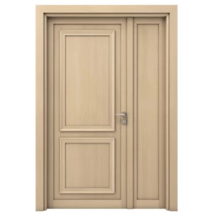 One and a Half Door Composite Wooden Plastic 160×235 cm Beige, Model EXO1 | 