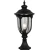 Large Fence Lantern, Black Color, Size 70 ×30 cm