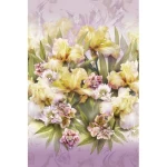 Italian Wall Decoration Size 10m x 0.73m, Multicolored, Model 25236
