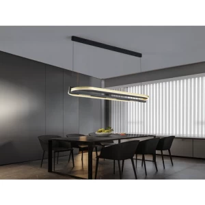 Decorative Light 3000 Kelvin 1500x300 mm 77.5W LED Gray and Gold | 