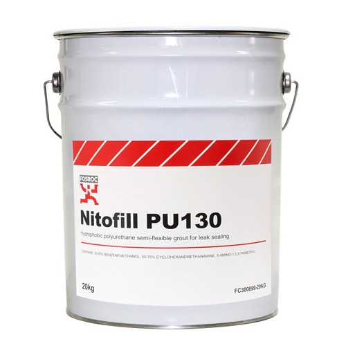 Polyurethane Crack Injection Nitofill PU130, Size 20 kg | Fosam Company Limited