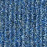 PVC carpet tile blue color Size 50x50 cm thickness 3 cm model 84