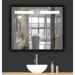 Bathroom Cabinet  LED Mirrors, Size 80x60 cm
