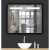 Bathroom Cabinet  LED Mirrors, Size 80x60 cm