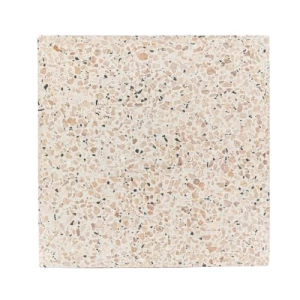 Terrazzo Tile 30x30 cm, Height 3 cm, Smooth Texture, Beige Color | Al Sarif Building Materials