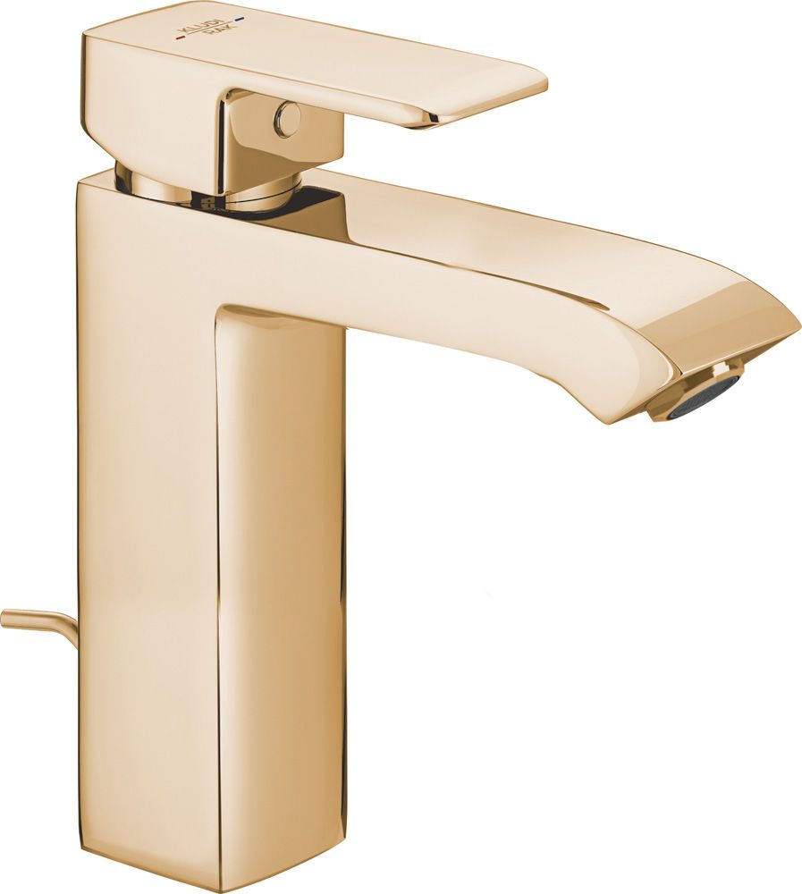 KLUDI Washbasin Mixer 200 mm Length Rose Gold, Model KLUDI M | ALHashim Sanitary Tools