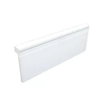 Skirting Polystyrene, Length 240 cm, Height 12 cm, White Color