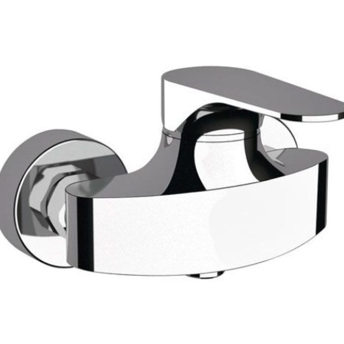 Chrome Automatic Shattaf Bathroom Mixer, Brass Material | Al Muhaidib Sanitary and Ceramic