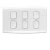 Electrical light switch 6 gang 10 Amp ALF Classic Alfanar Size 14 × 7 cm Color White 