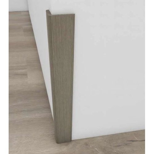 Fiber Angle Wood Alternative Size 240 × 3 cm, Brown Color | Luxury line