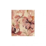 Floral wallpaper Dark orange color, size 10mx0.53m, model aq50011