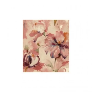 Floral Wallpaper Dark Orange Color 10mx0.53m, Model aq50011 | Balbaid Decor Company