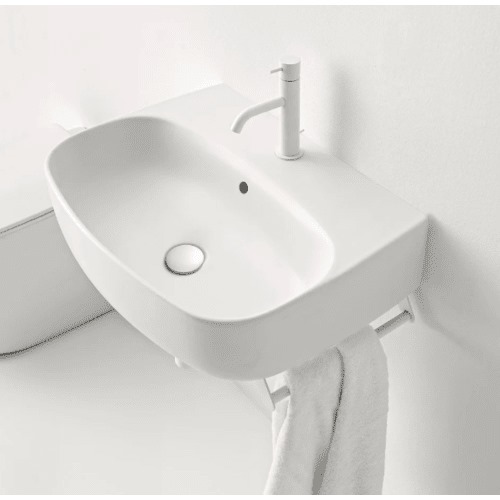 Ceramic Over Counter WashBasin 45 cm, Brilliant White | Hatch Company