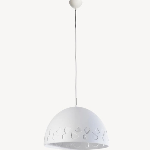 Ceiling Pendant Light 50x50x152 cm, White Color | Abyat Company