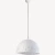 Ceiling Pendant Light, White Color, Length 50 cm, Width 50 cm, Height 152 cm