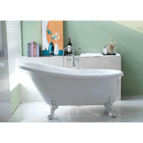 Pluto Portable Bathtub 150×75×80 cm, White | Algafary Sanitary ware