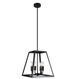 Classic Ceiling Pendant 35x35 cm, Black Color | 49333