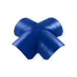 زاوية سقف خرسانية، لون أزرق غامق لامع، أبعاد 475×475 مم، وزن 6.77 كغم | الديار العتيقة