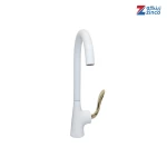 Automatic Kitchen Sink Mixer, White Color