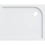 Acrylic Rectangular Foot Bathtub, White, 80x100 cm, Nemia, Ideal Standard Collection