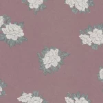 ورق حائط اسباني، لون بني، تصميم ورود، مقاس 10 م×0.53 م، موديل 4-4002