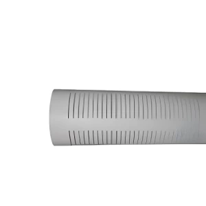 UPVC Slotted Plastic Pipes 200 mm OD, Grey Color | Saudi Industries Company for Pipes