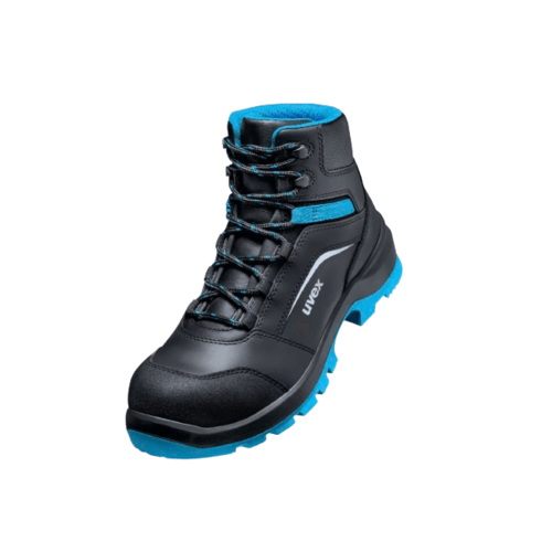 UVEX 2 Safety Shoes Size 44, Static Electricity Resistant, Width 11, Red | Reda Safe