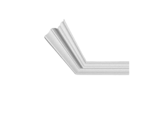 PU Foam Ceiling Decorative Cornices Size 200x8x7.5 cm White | Zakharef Company