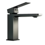 Washbasin Mixer 4.2×17.1×16.8 cm, Black Color
