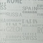 ورق جدران فينيل تصميم شبابي، مقاس 15.6 م×106 سم، لون رمادي 