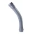 UPVC Long Bend Elbow 22.5° [MK], Size 75 mm, Gray Color | Saudi Industries for Pipes Company