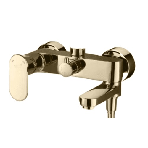 Shower Mixer With Moving Door, Gold Color | ALHashim Sanitary Tools