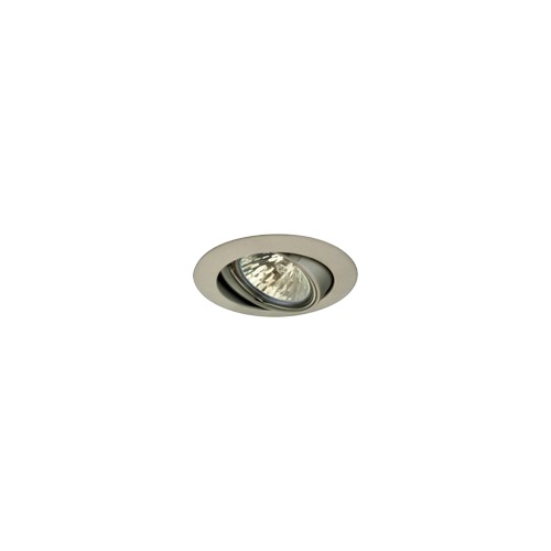 إطار سبوت لايت دائري متحرك 75 مم 1×50 كروم مطفي GU5.3 | 