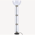 Floor Lamp, 120 cm Length, 45 cm Width, 45 cm Height, Clear